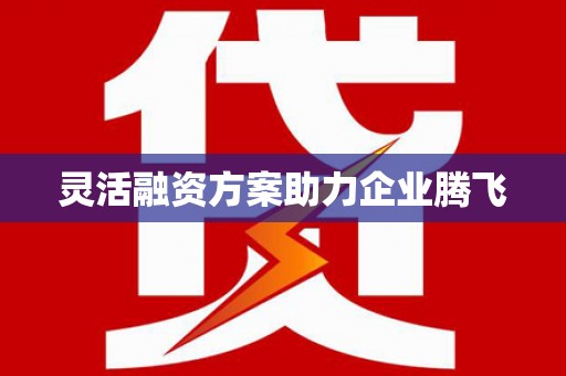 双溪灵活融资方案助力企业腾飞