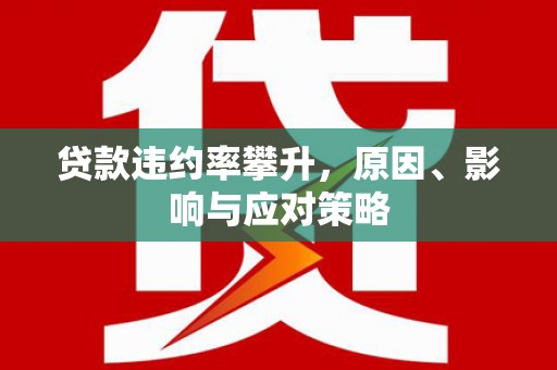 双溪贷款违约率攀升，原因、影响与应对策略