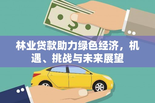 双溪林业贷款助力绿色经济，机遇、挑战与未来展望