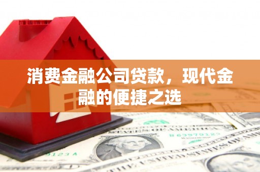 双溪消费金融公司贷款，现代金融的便捷之选