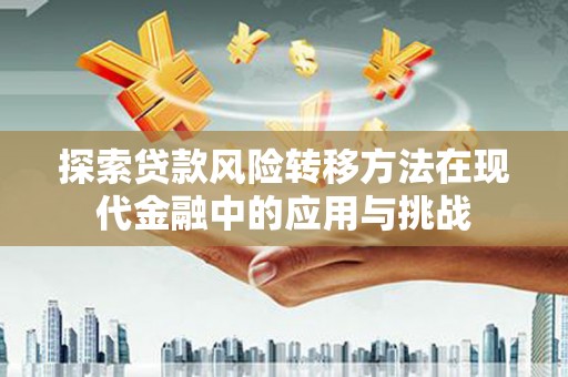 双溪探索贷款风险转移方法在现代金融中的应用与挑战