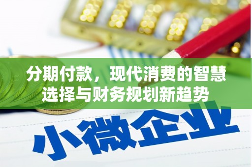 双溪分期付款，现代消费的智慧选择与财务规划新趋势