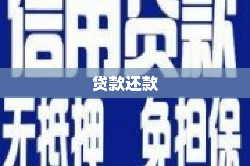 双溪贷款还款