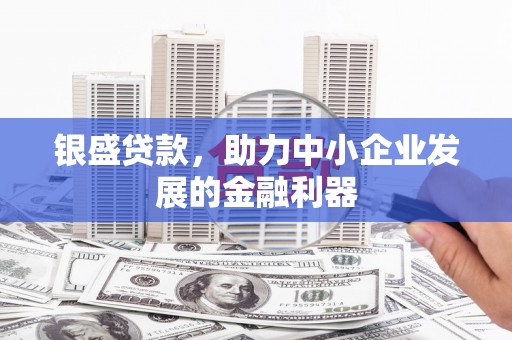 双溪银盛贷款，助力中小企业发展的金融利器