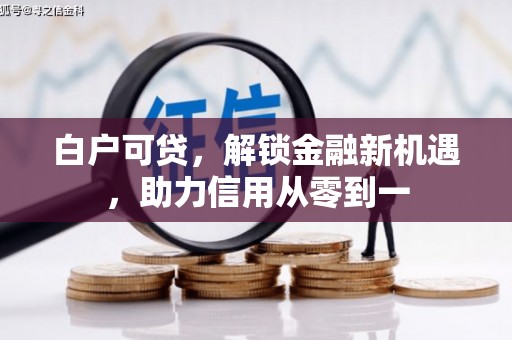 双溪白户可贷，解锁金融新机遇，助力信用从零到一