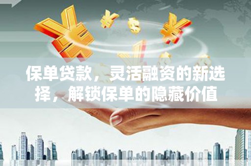 双溪保单贷款，灵活融资的新选择，解锁保单的隐藏价值