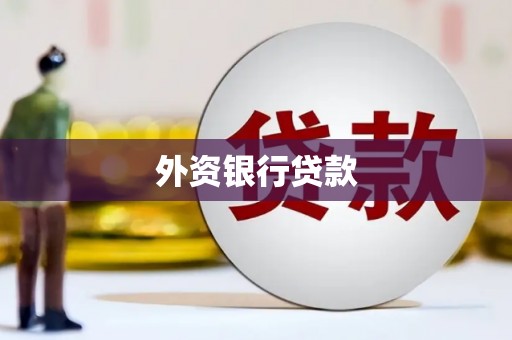 双溪外资银行贷款