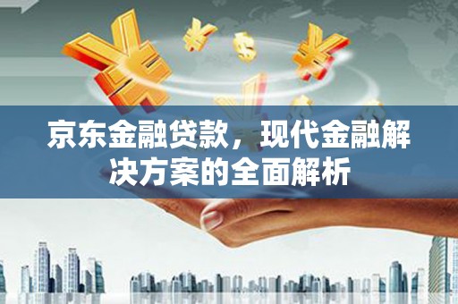 双溪京东金融贷款，现代金融解决方案的全面解析