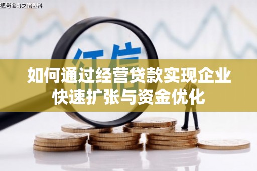 双溪如何通过经营贷款实现企业快速扩张与资金优化