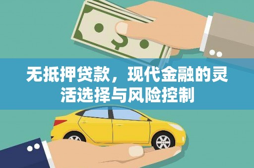双溪无抵押贷款，现代金融的灵活选择与风险控制