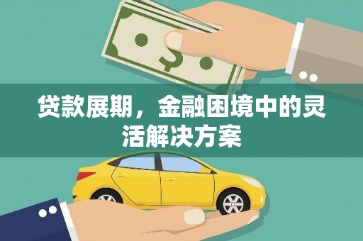 双溪贷款展期，金融困境中的灵活解决方案