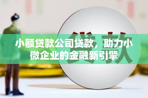 双溪小额贷款公司贷款，助力小微企业的金融新引擎
