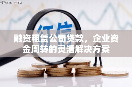 双溪融资租赁公司贷款，企业资金周转的灵活解决方案