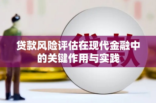 双溪贷款风险评估在现代金融中的关键作用与实践