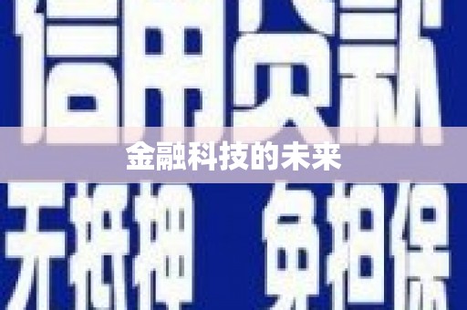 双溪金融科技的未来