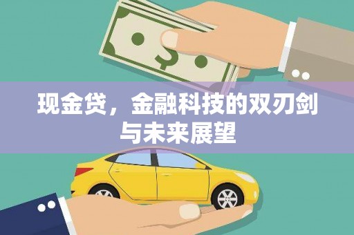 双溪现金贷，金融科技的双刃剑与未来展望