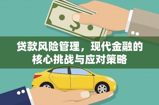 双溪贷款风险管理，现代金融的核心挑战与应对策略