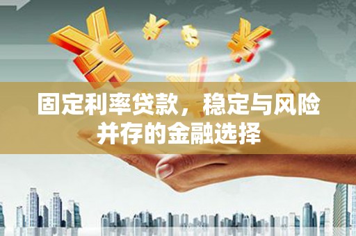 双溪固定利率贷款，稳定与风险并存的金融选择
