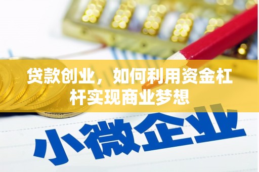 双溪贷款创业，如何利用资金杠杆实现商业梦想