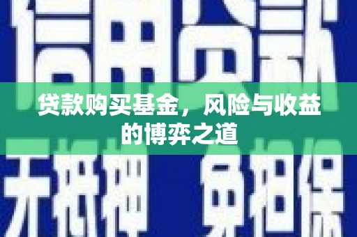 双溪贷款购买基金，风险与收益的博弈之道