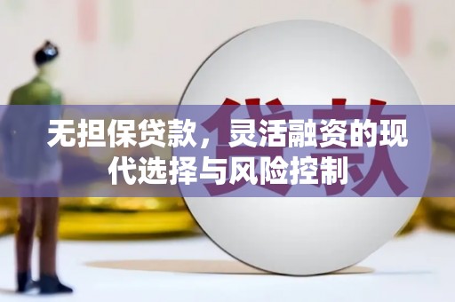 双溪无担保贷款，灵活融资的现代选择与风险控制