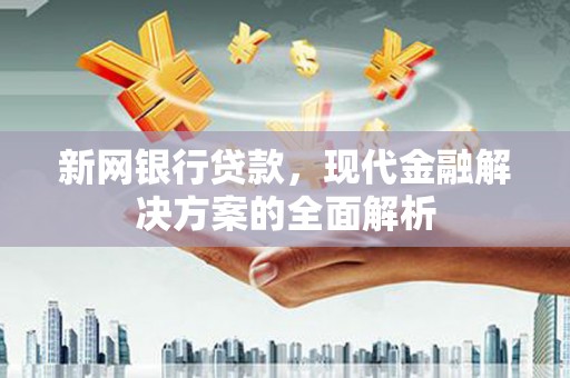 双溪新网银行贷款，现代金融解决方案的全面解析