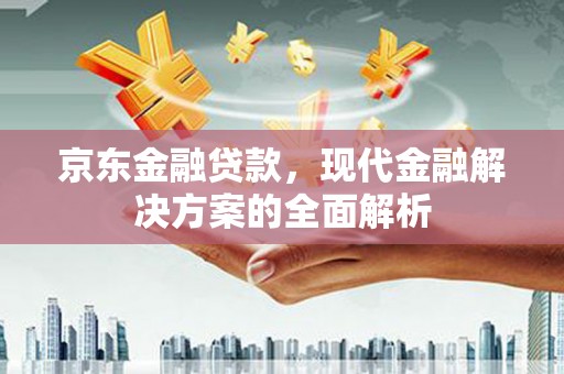双溪京东金融贷款，现代金融解决方案的全面解析