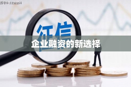 双溪企业融资的新选择