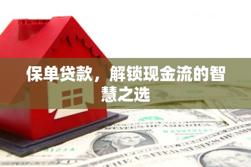 双溪保单贷款，解锁现金流的智慧之选
