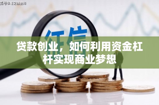 双溪贷款创业，如何利用资金杠杆实现商业梦想