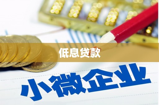 双溪低息贷款