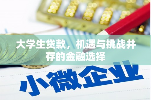 双溪大学生贷款，机遇与挑战并存的金融选择