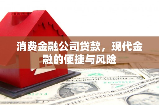双溪消费金融公司贷款，现代金融的便捷与风险