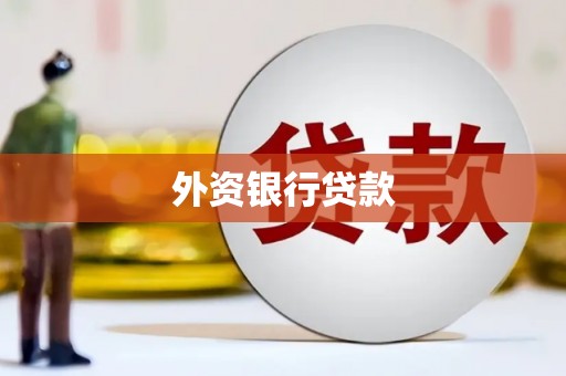 双溪外资银行贷款