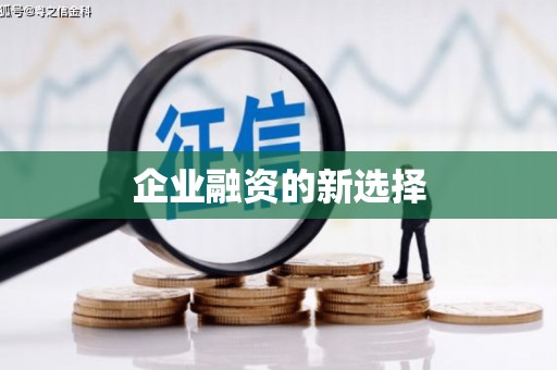 双溪企业融资的新选择